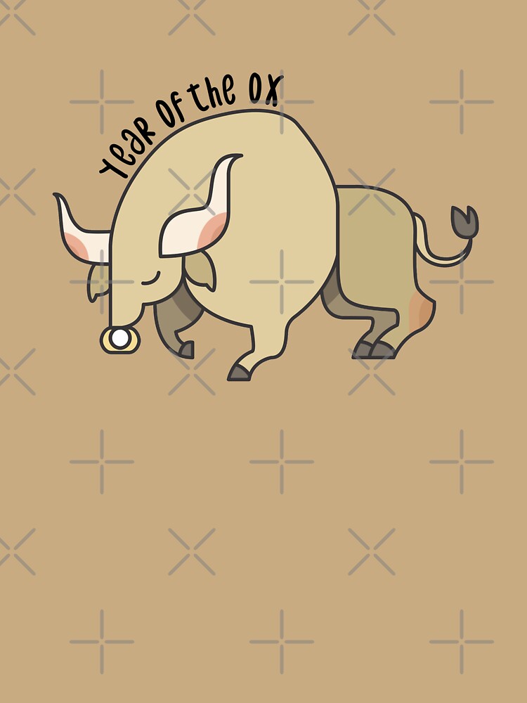 2021 Chinese New Year 'Year of the Ox' - Happy New Year Sticker by Seth's Tees