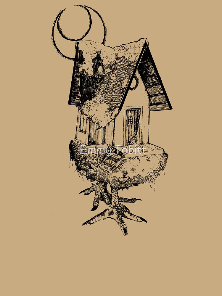 baba yaga's hut by Emmy Tobitt