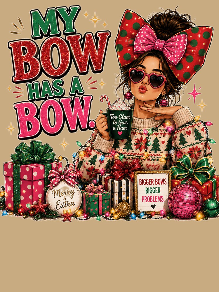 My Bow Has a Bow | Funny Maximalist Christmas by MotylekAnia