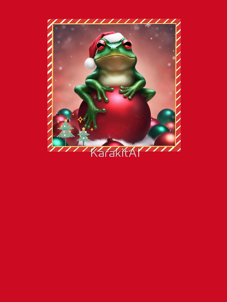 Copy of Frog with Christmas Ball 3 by KarakitAI