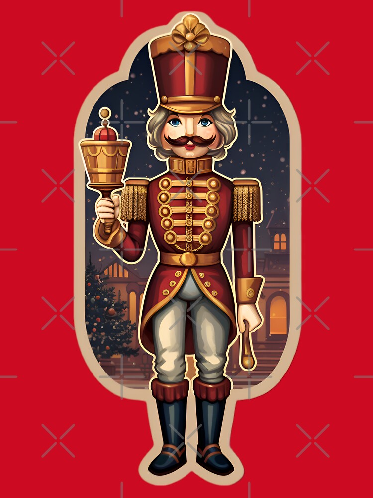 Nutcracker in festive christmas mood by AI-Only Creations