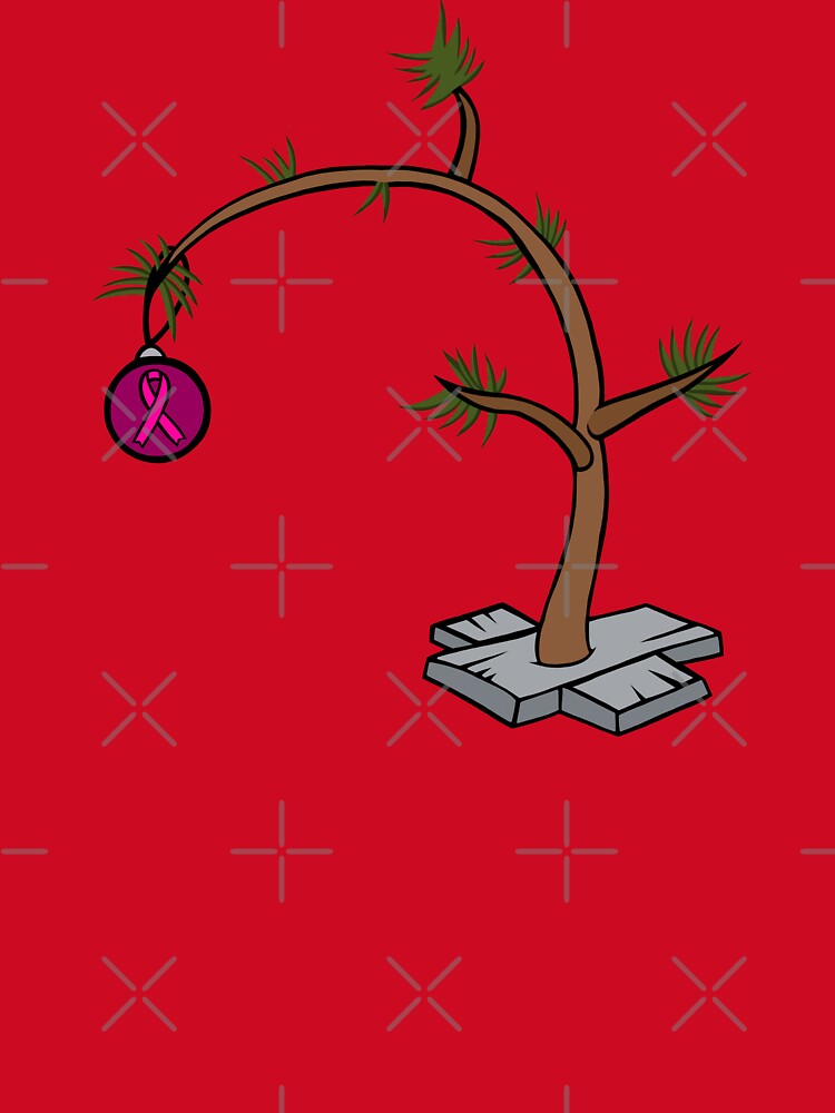 Little Christmas Tree Awareness Ribbon (Pink) by Chronic Illness Awareness Shop