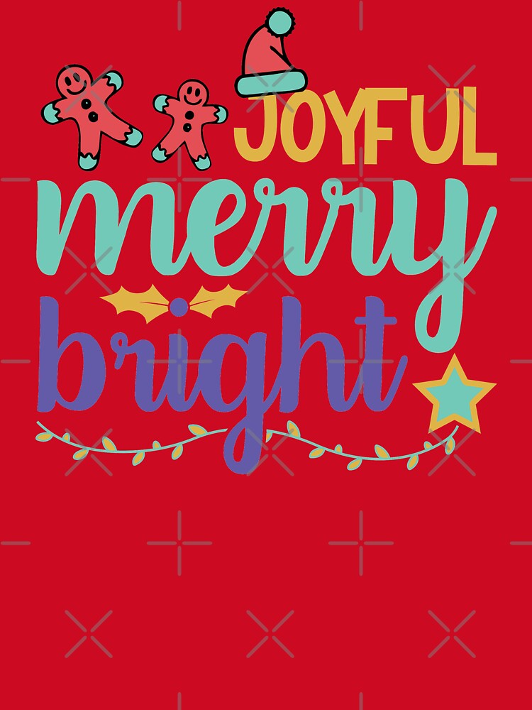 Joyful Merry Bright | Christmas by DrawingBoard