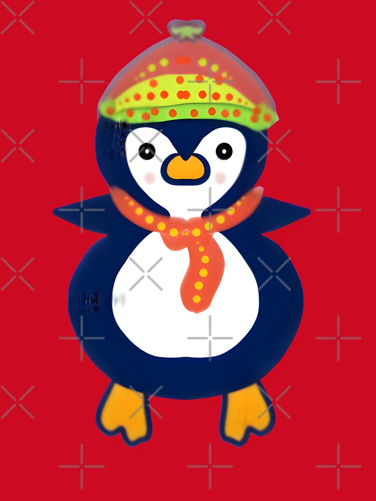 Penguin Day Kawaii Animal Art by HopeAndHustle