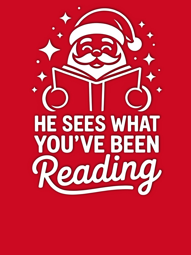 He Sees What You've Been Reading by LovelyEvaDesign
