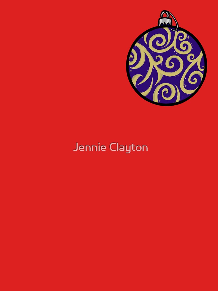 Wintery Ornament by Jennie Clayton