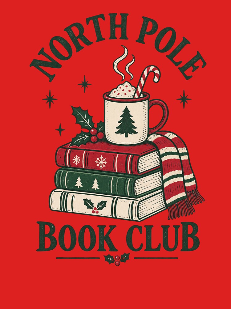 North Pole Book Club by CampAndCoast