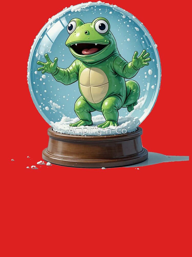 Valor Frog Snow Globe by Amplify-n-Co