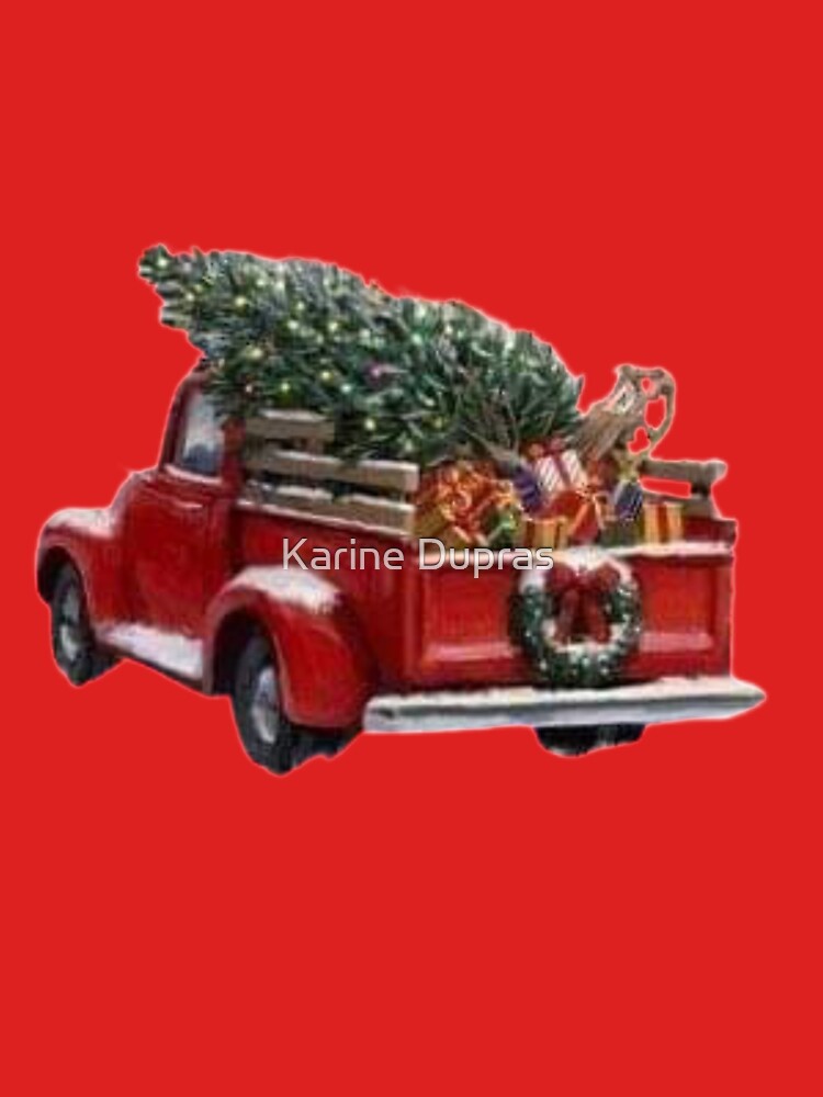 Santa's truck by Karine Dupras