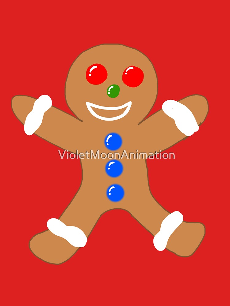 Gingerbread Man by VioletMoonAnimation