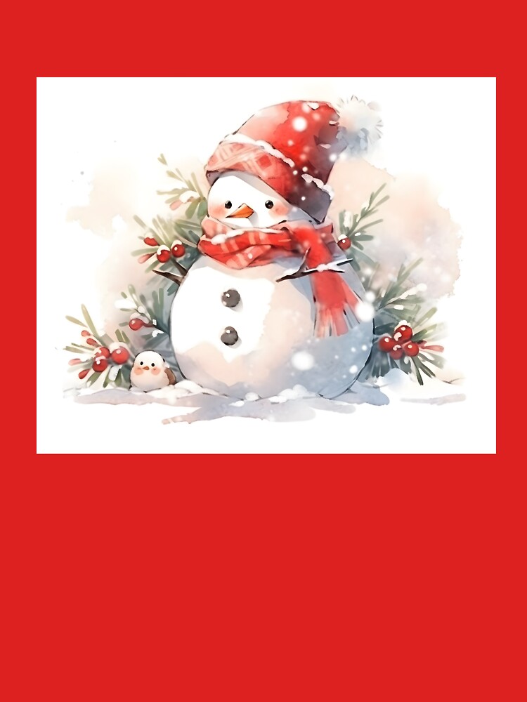 Winter Snowman by sstudioarts