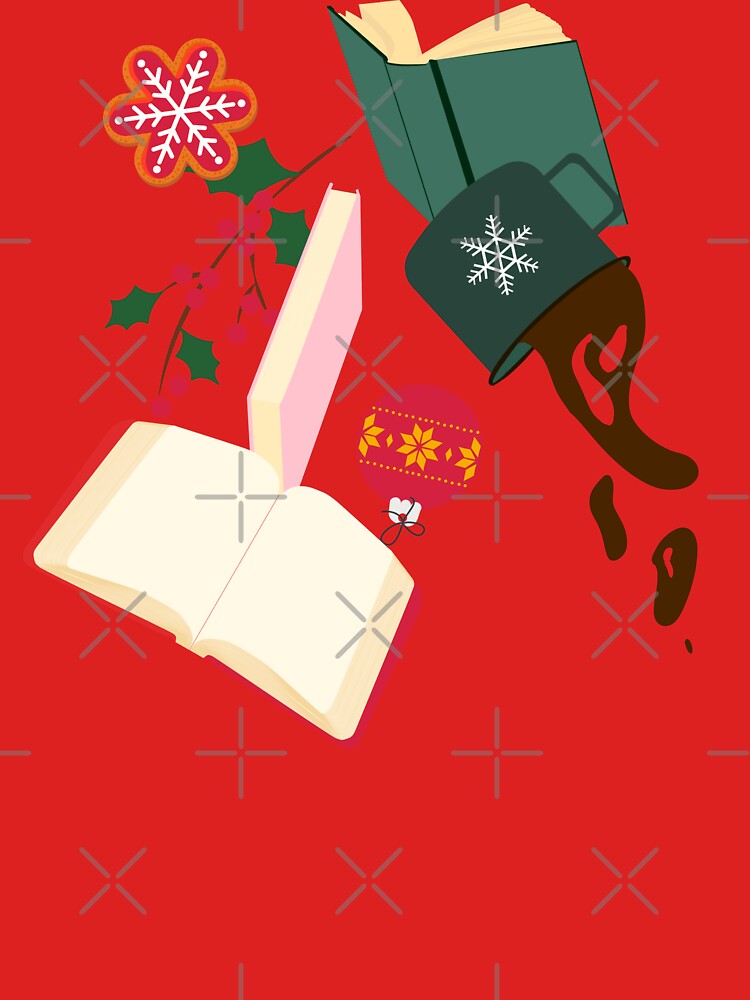 Christmas Book Cascade by KWZCreates