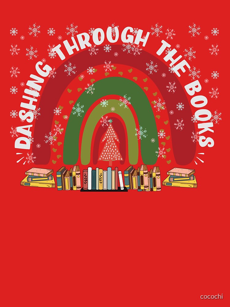Bookies Christmas, funny bookworm holiday. by cocochi