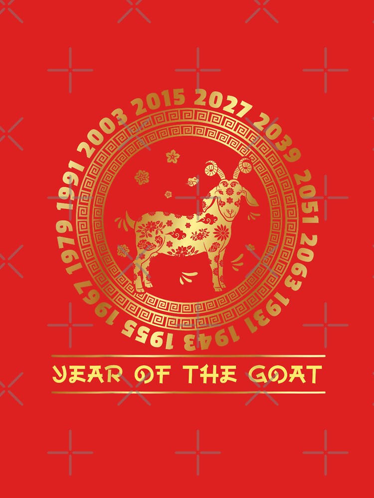 Year Of The Goat Chinese Zodiac Astrology Birth Year by GrumpySableye