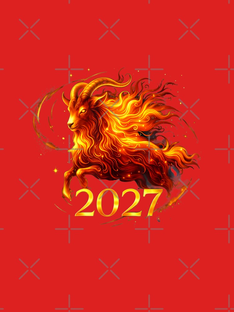 2027 Year Of The Ram Chinese Zodiac Goat Sheep Birth Year by GrumpySableye