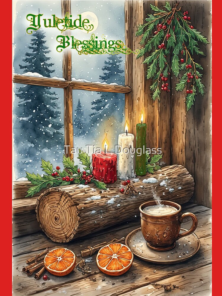 Yuletide Greeting by Tau Tia L Douglass