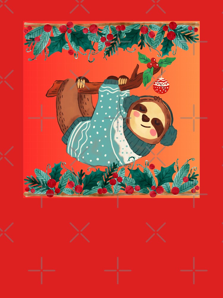 A Christmas Sloth by southerndoll67