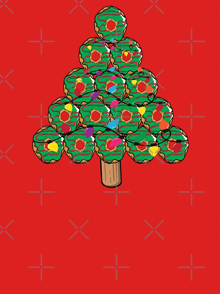 Christmas tree lights donut by Donutlovers