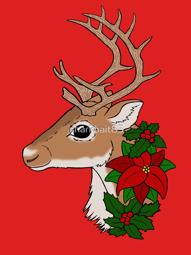 Solstice Reindeer by sharkbait83