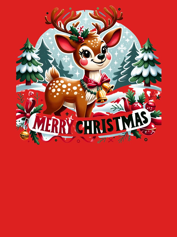 Reindeer Merry Christmas by Kmichar