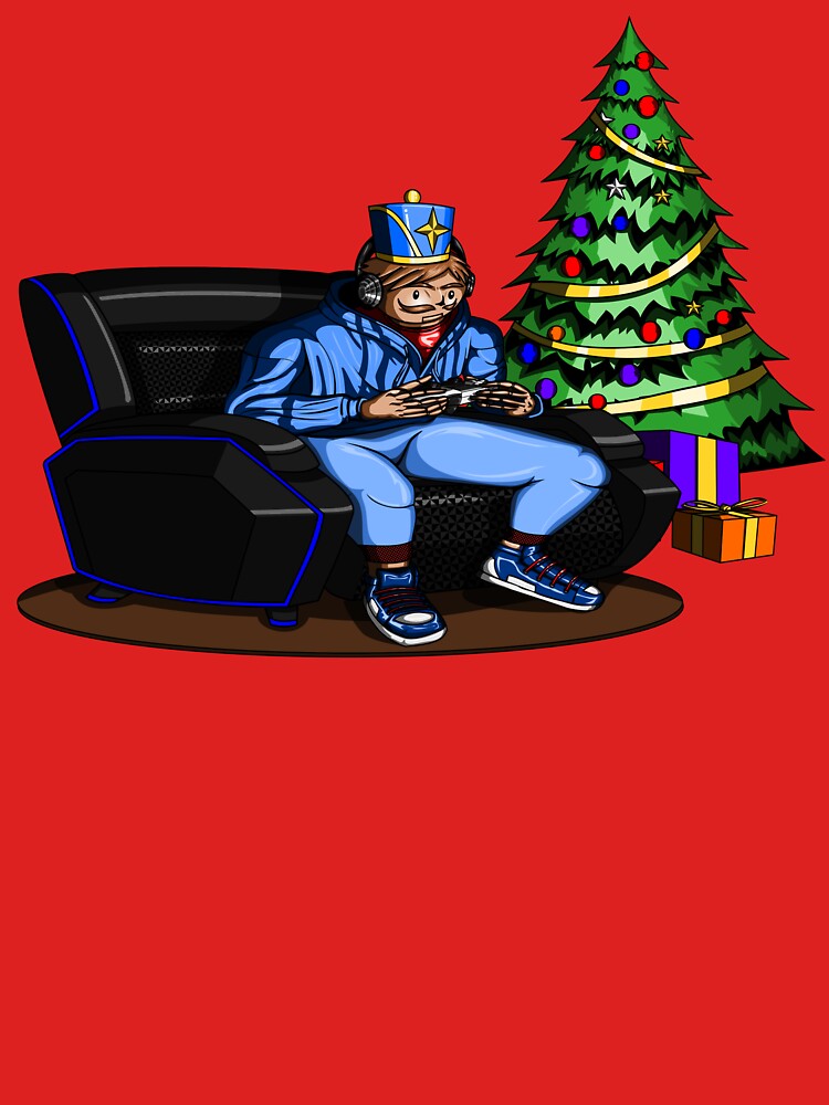 Christmas Nutcracker Playing Video Game by AndoyCreatives