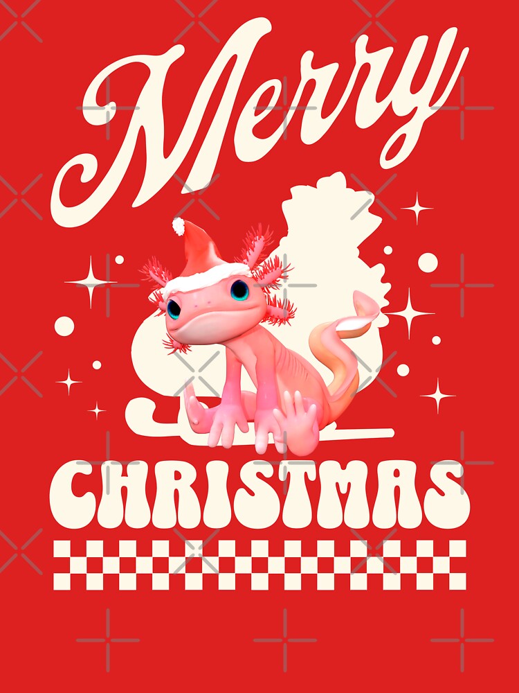 Cute Christmas Axolotl Merry Christmas by Vac1
