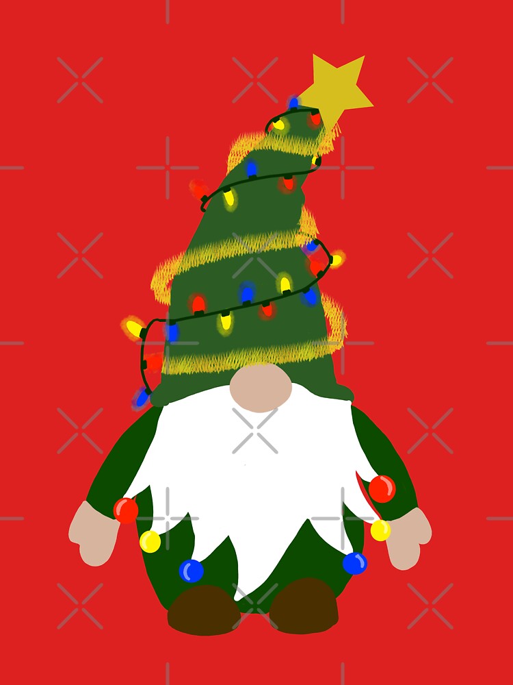 Christmas Tree Gnome by Becky-Marie
