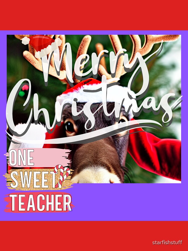 Merry Christmas My Teacher by starfishstuff