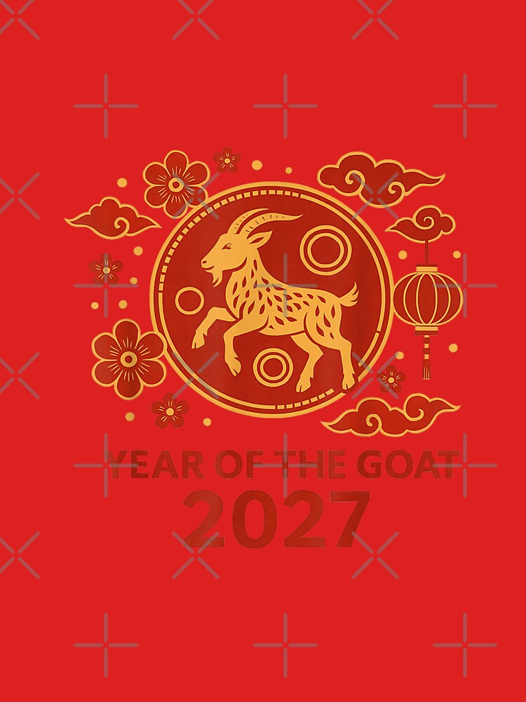 Year Of The Goat 2027 Chinese Zodiac Lunar New Year by GrumpySableye