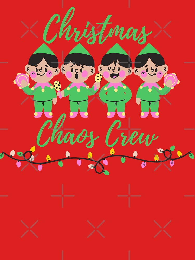 Funny, Cute Christmas Chaos Crew by All Things Wild