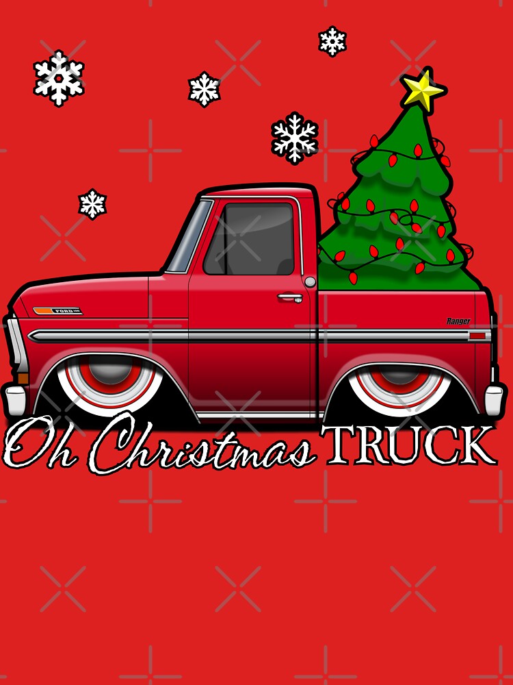1972 F100 Hot Rod Truck (Christmas - Oh Christmas Truck) by 302Design