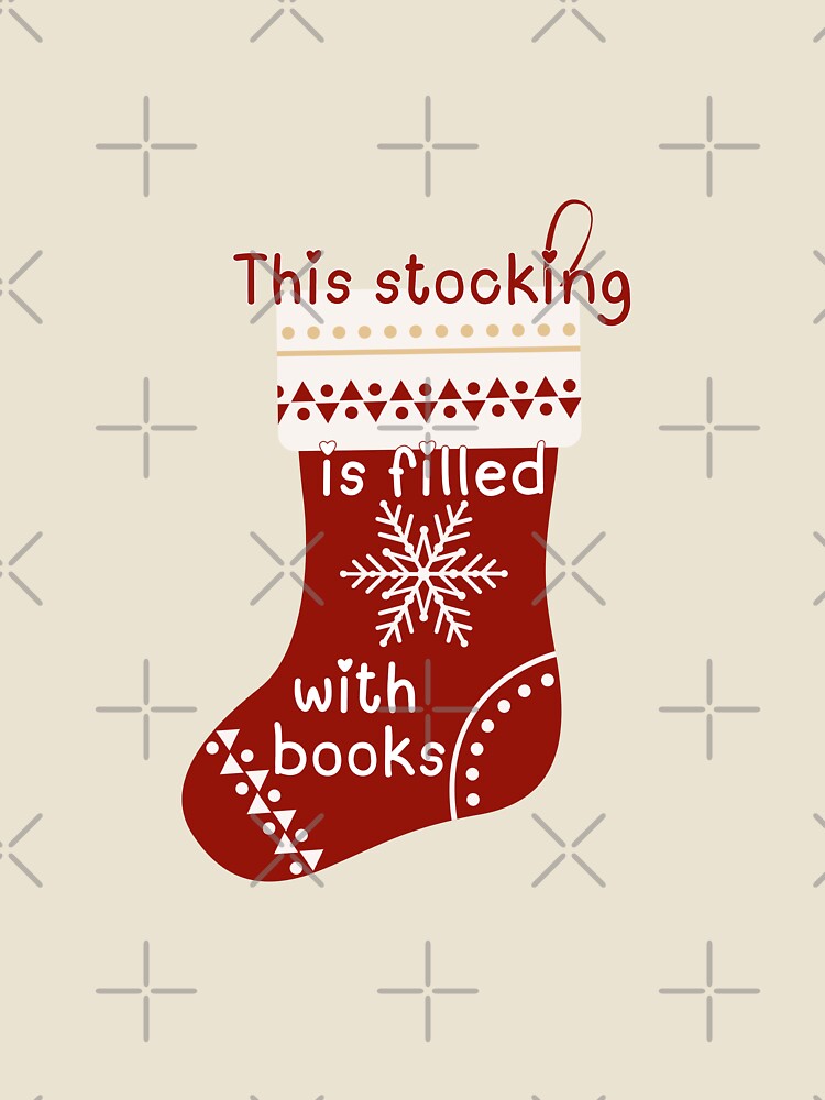 This Stocking Is Filled With Books by Megurix