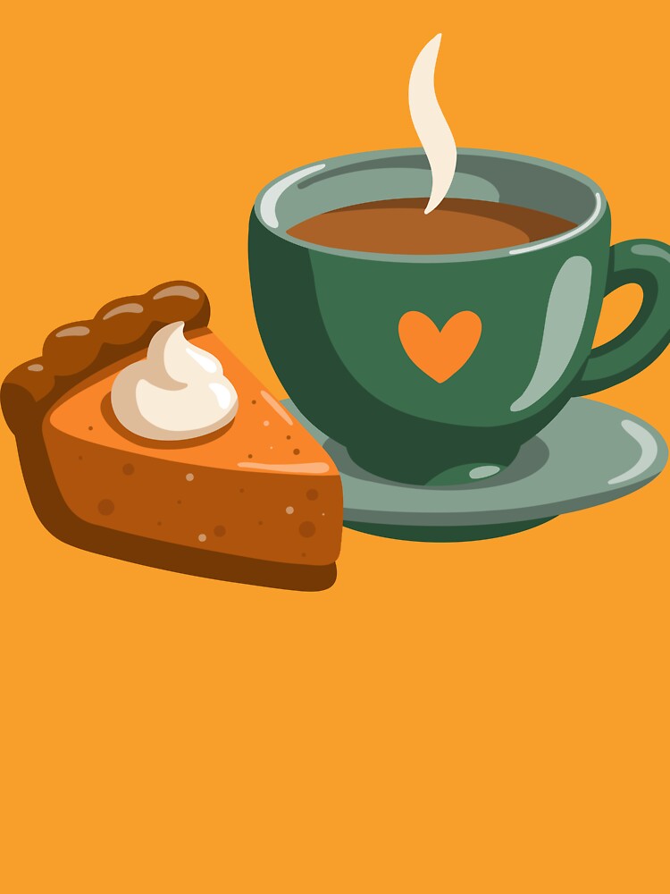 Cozy Tea And Pumpkin Pie by EvLip-Artist