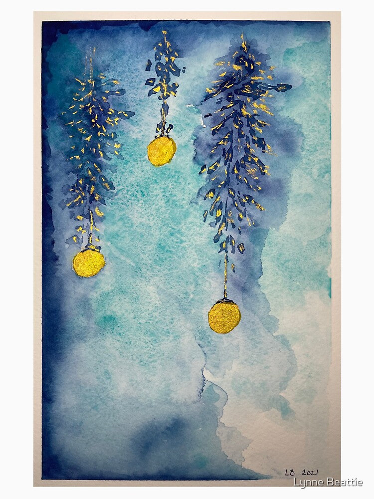 Golden Holiday Cheer by Lynne Beattie