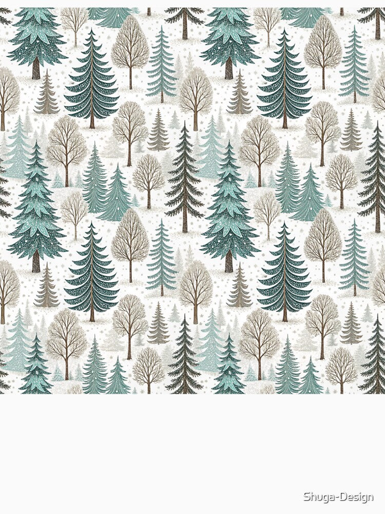 Snowy Trees by Shuga-Design