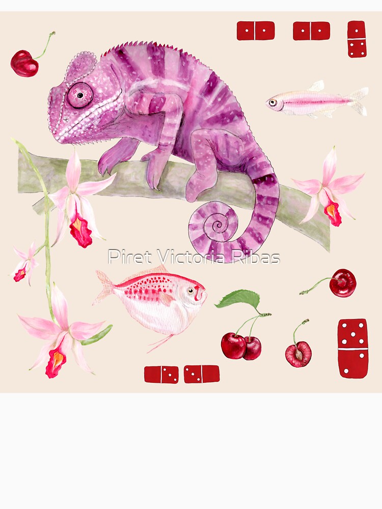 Saboroso – Champagne Blush | Romantic Surreal Botanical Art by Piret Victoria Ribas