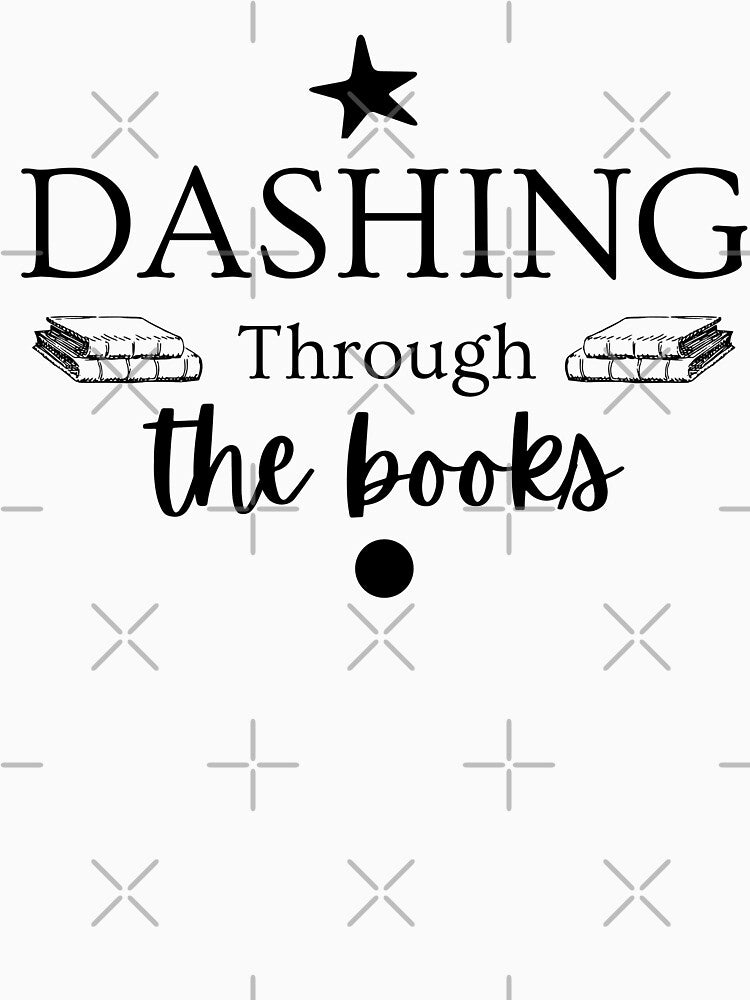 Dashing Through The Books Christmas Book Lovers - Christmas Holiday Wear Men Women by ZACK ART