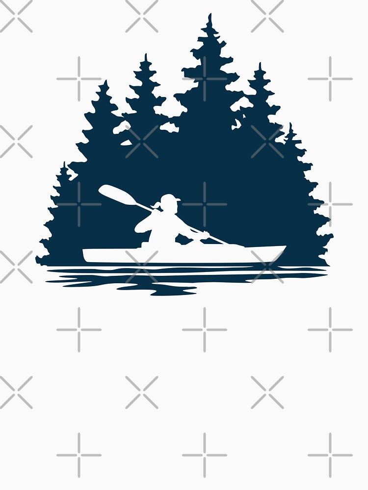 Girl Kayaker Scene by Sam Morrison