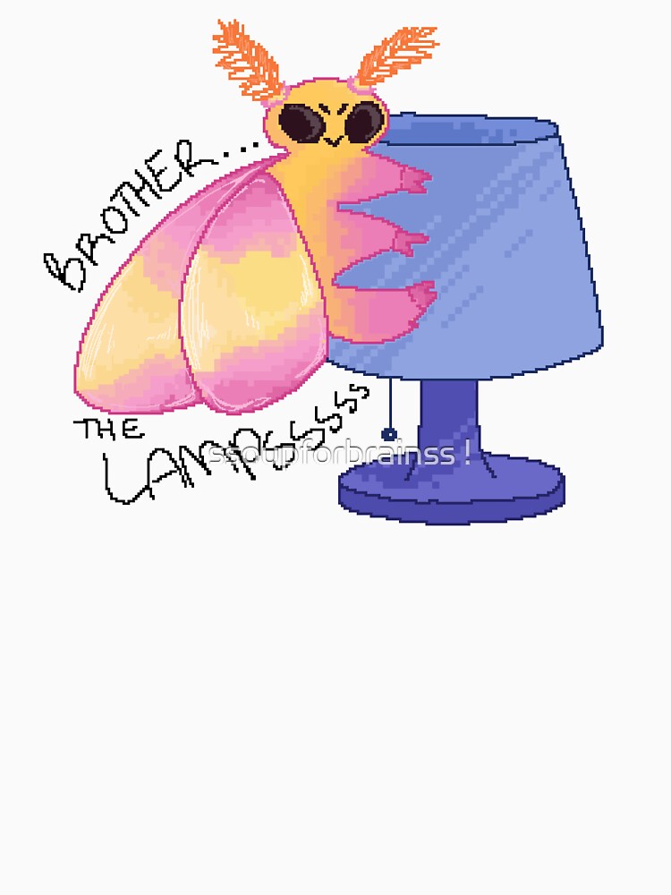 Moth Lamp by ssoupforbrainss !