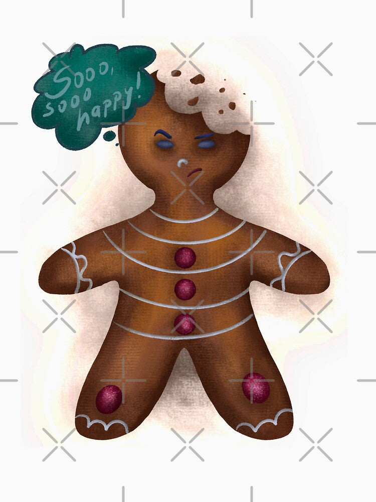 Angry gingerbread man by K-i-D-