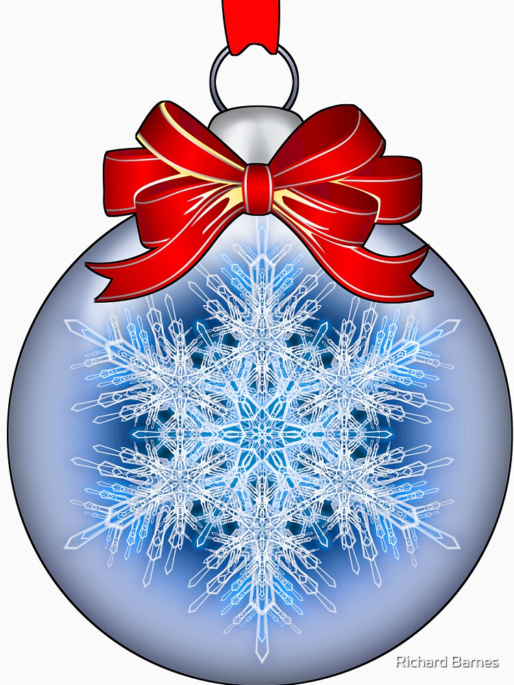 Christmas Ball Ornament by Naumaddic Arts