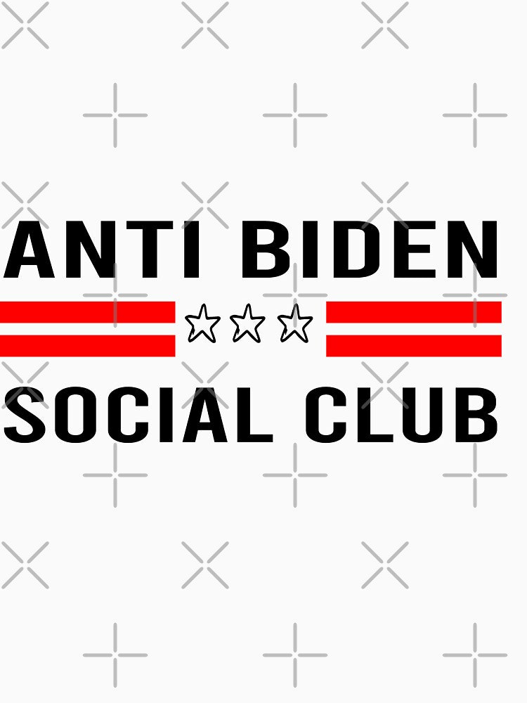 anti biden social club tshirt by shopenew ⭐⭐⭐⭐⭐