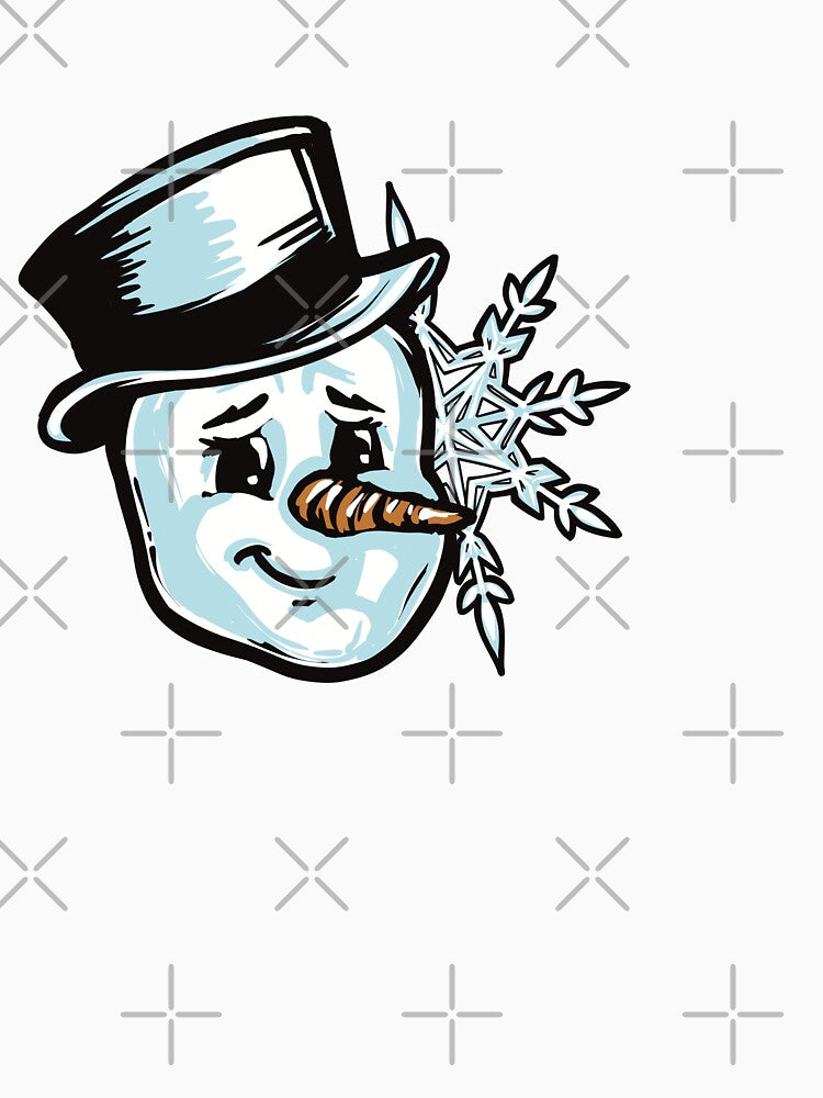 Snowflake Snowman by Amysartoffaces
