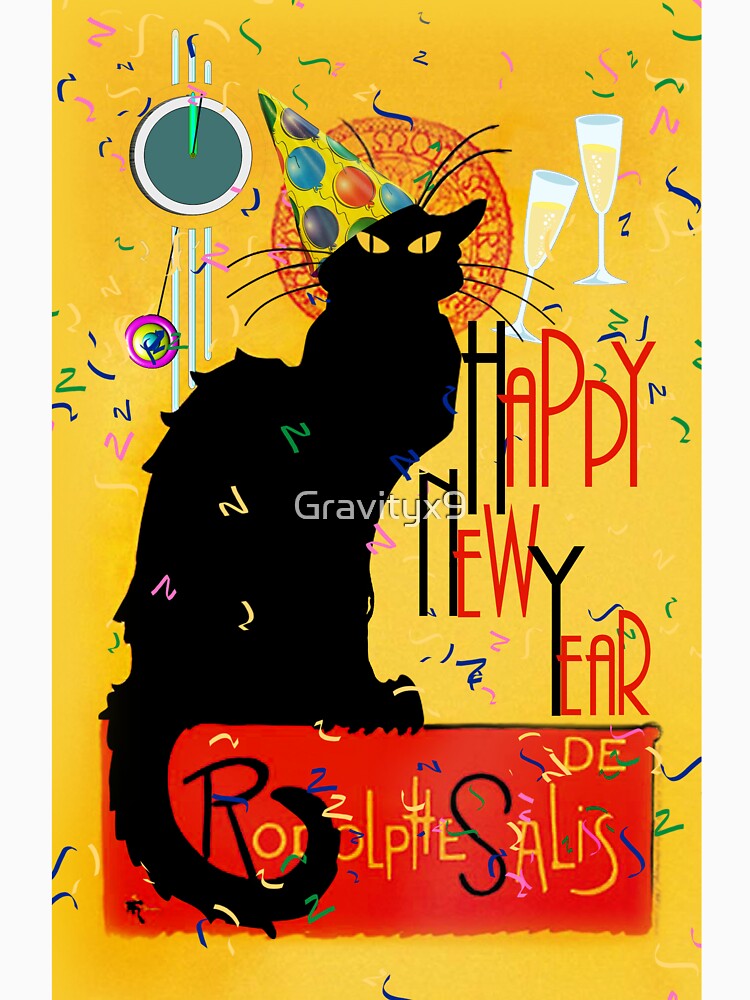 Le Chat Noir New Years Party Countdown by Gravityx9