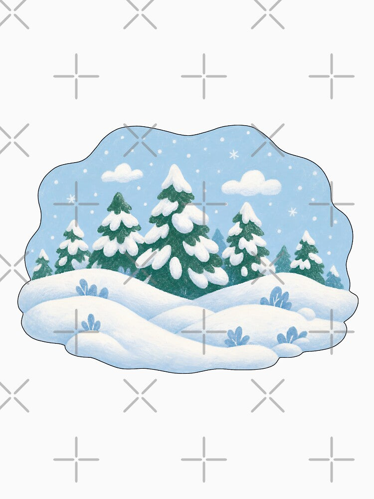 Snowy Forest Winter Wonderland by STOXT