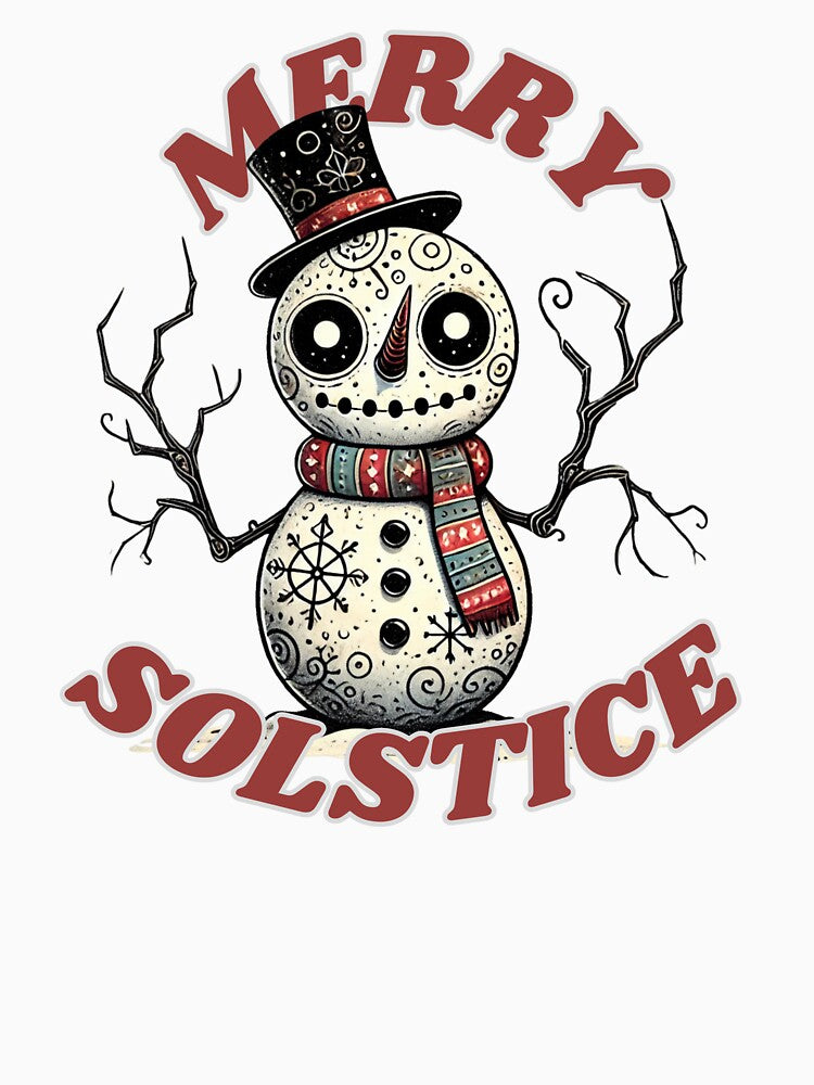 Spirited Solstice Snowman by Design Delinquent