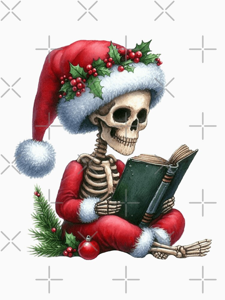 Christmas skeleton reading book- perfect for christmas by cocomelon168