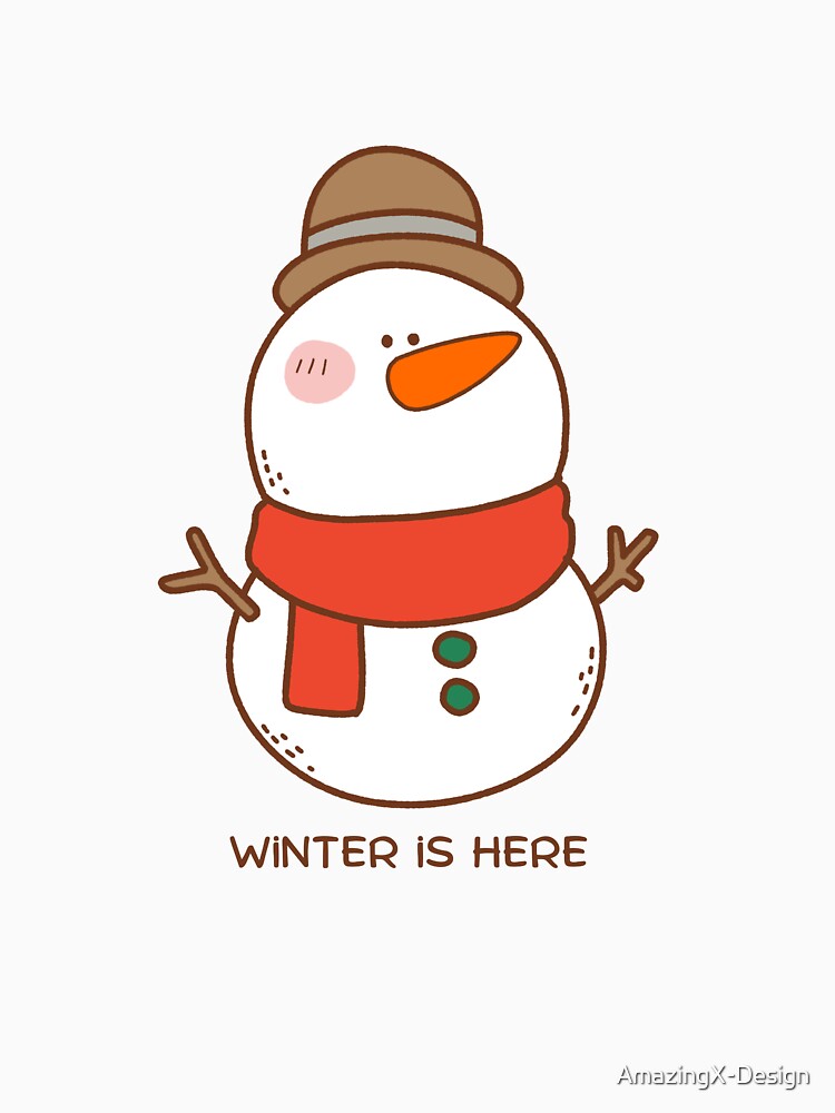 Christmas snowman by AmazingX-Design