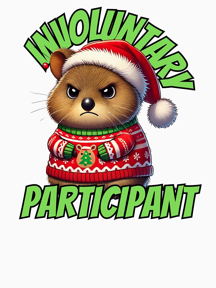 Festive Quokka Grump by Design Delinquent