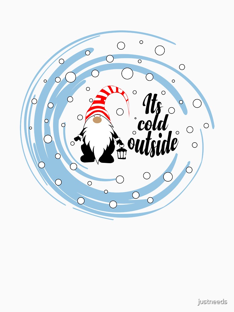 Gnome It's Cold Outside | Christmas Gnome by justneeds